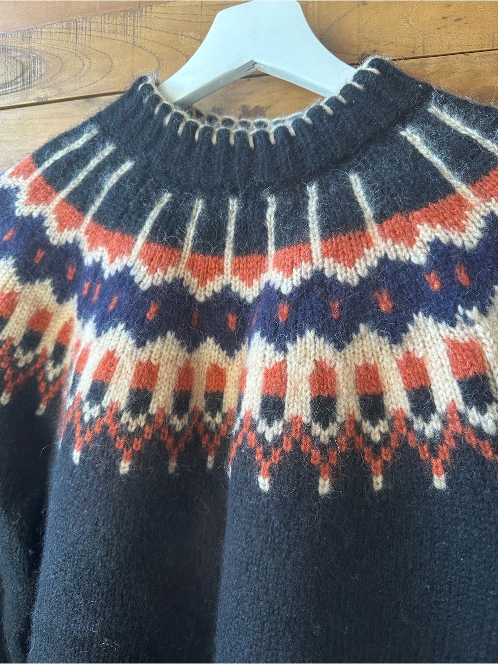 Doen Field Sweater in Aberdeen Fairisle - Picture 2 of 8
